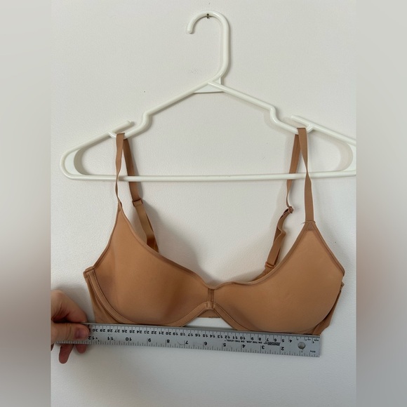 Skims Weightless Scoop Bra 36C Sienna - Picture 6 of 9
